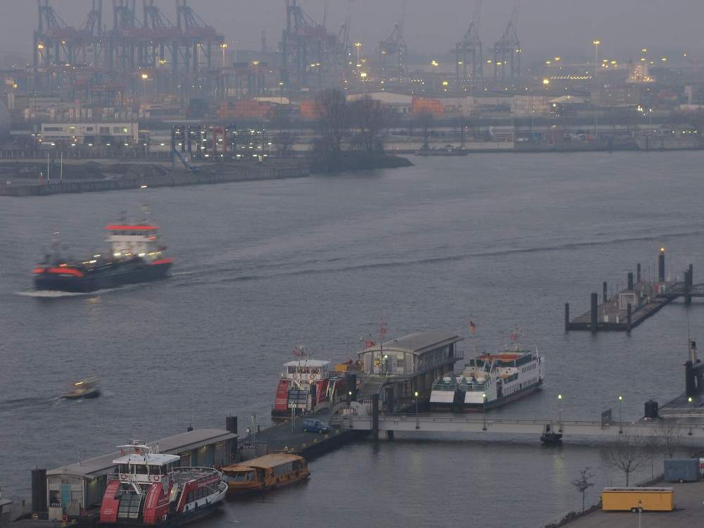 Hamburg am Morgen