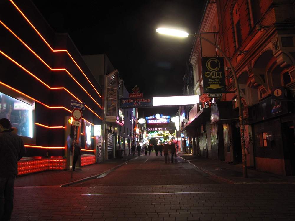 St. Pauli bei Nacht