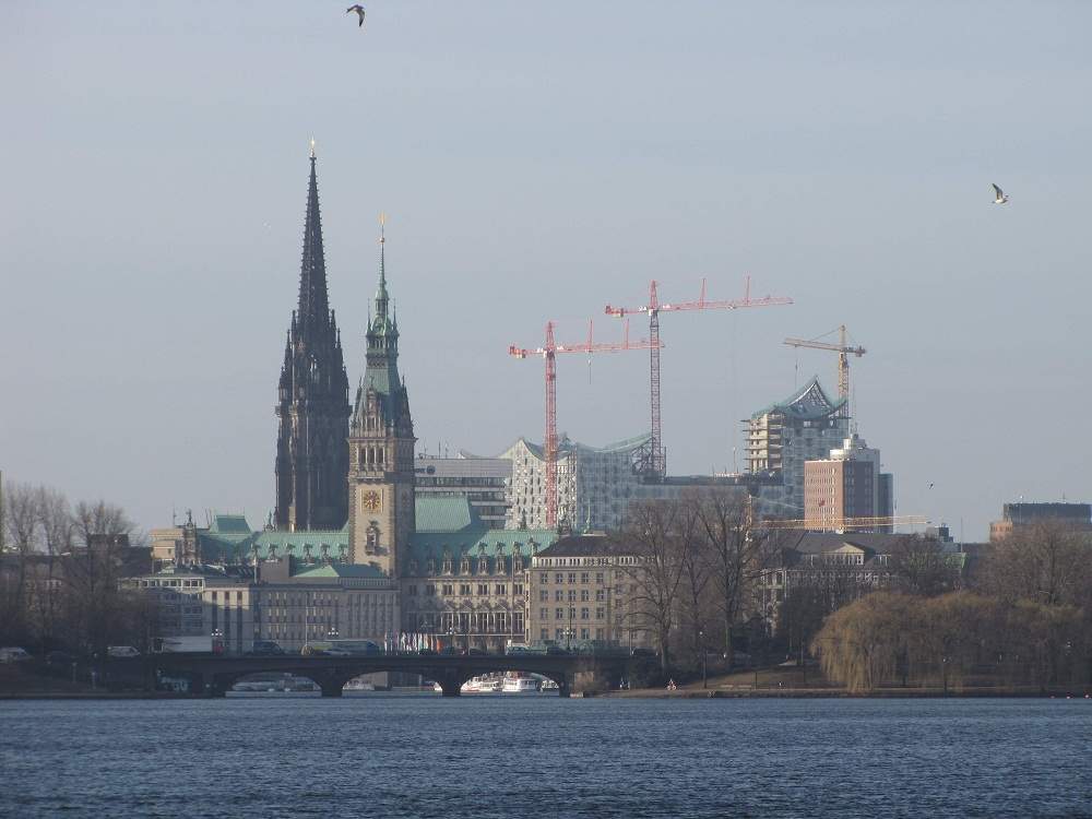 Blick �ber die Alster