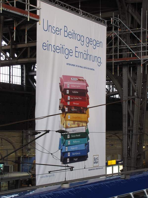 Ritter Sport Werbung