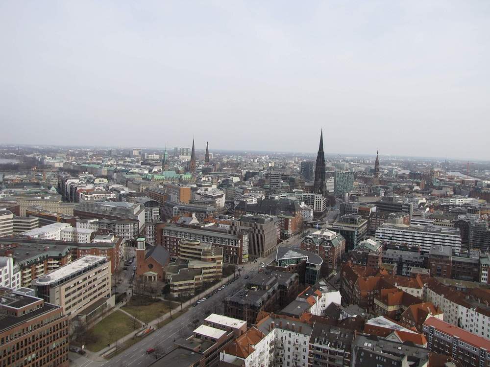 Hamburg von oben