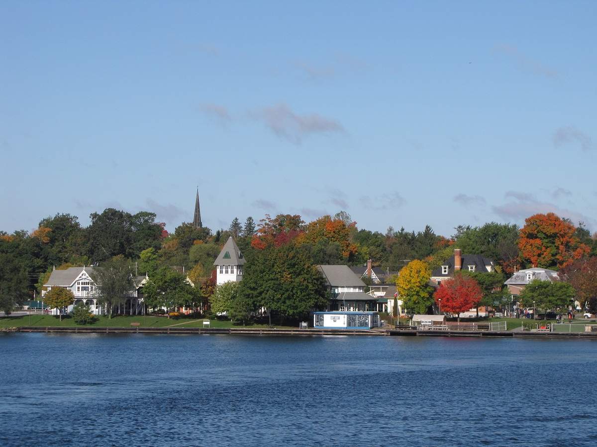 Leaving Gananoque