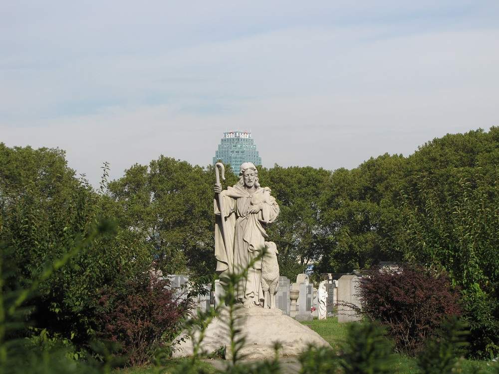 Auf dem Calvary Cemetery, Queens, New York City