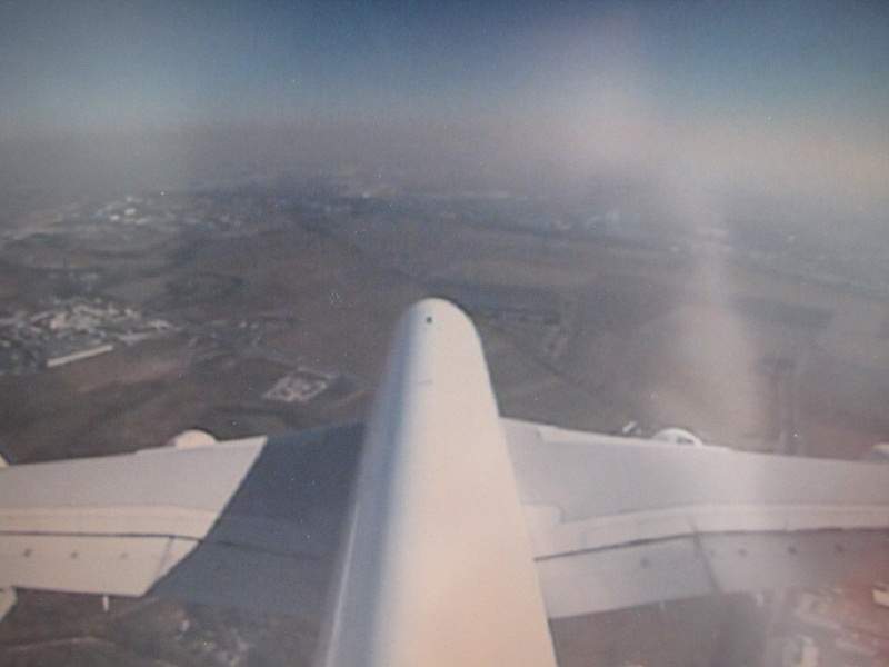 Anflug Paris