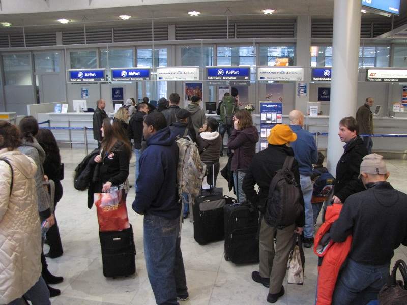 Warten auf Neuigkeiten