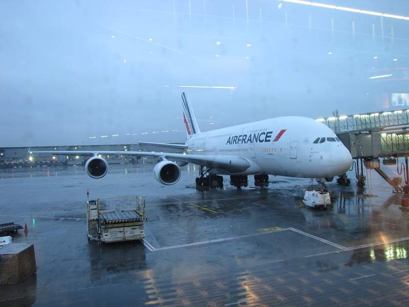 Am Flughafen Paris CDG