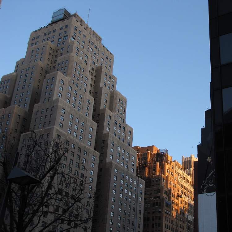 New York Skyline von innen