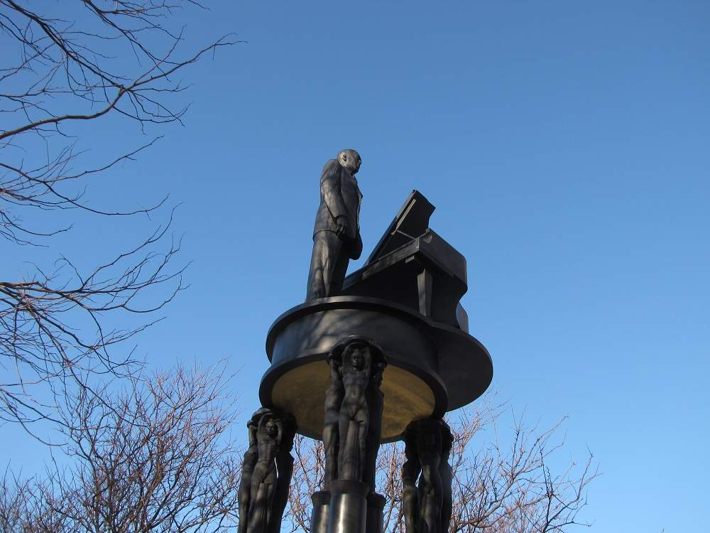 Statue am Central Park