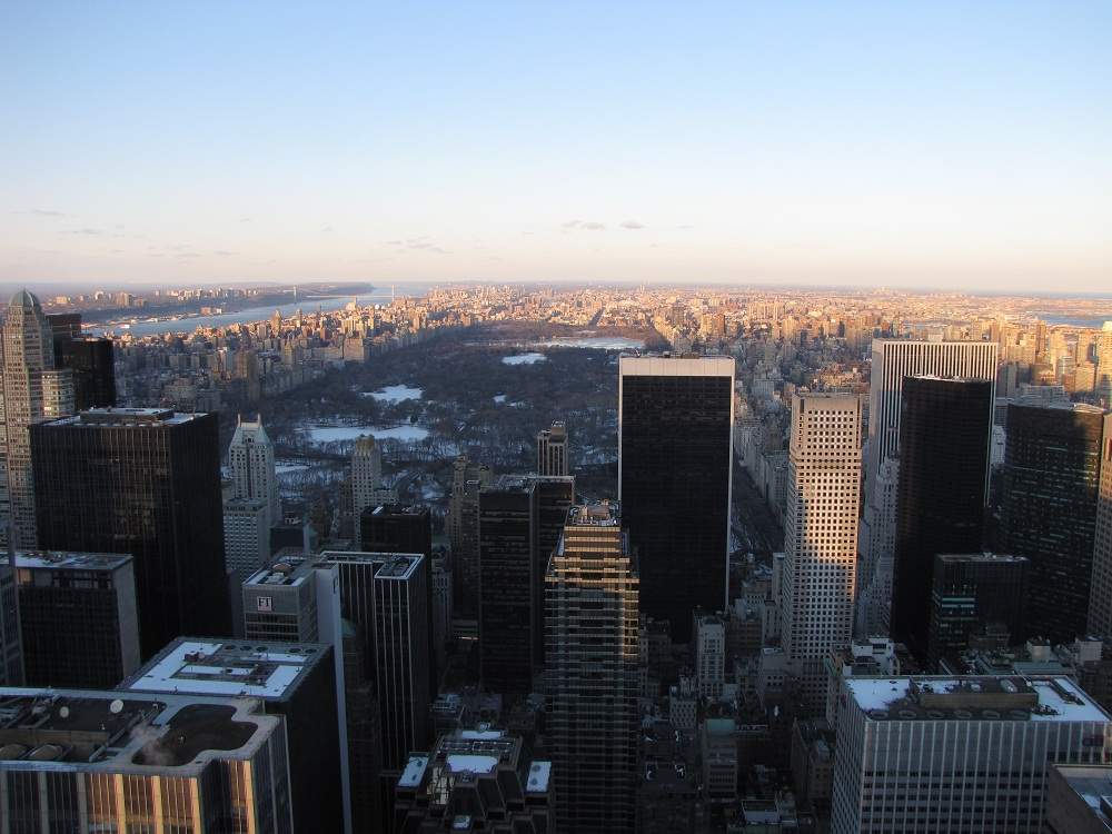 Top of the Rock am Abend