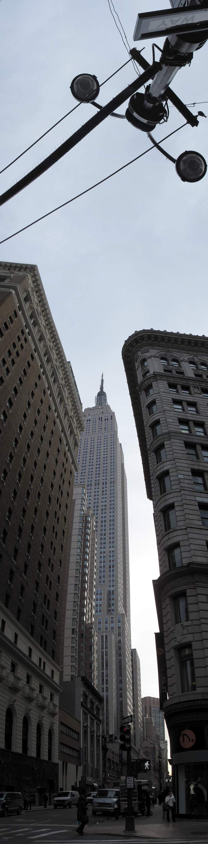 Empire State Building - Vertikal Panorama
