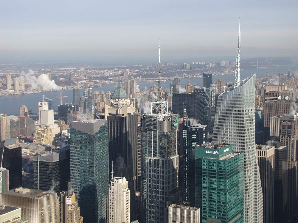 New York von oben