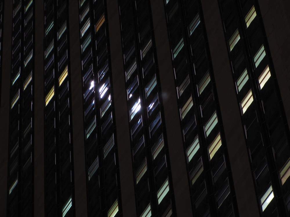 Nacht. New York.