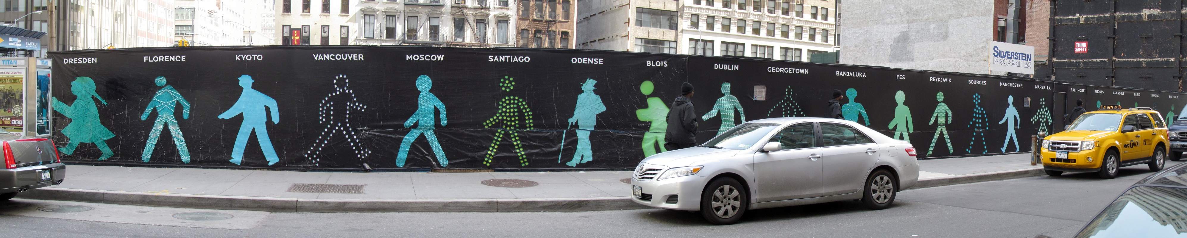 NYC Bauzaun