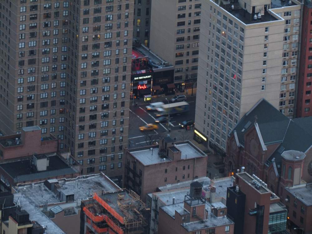 NYC Manhattan am Abend ESB